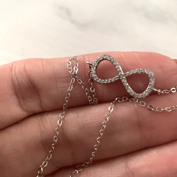 Rhodium plated over Sterling silver bracelet - Picture 3 of 3